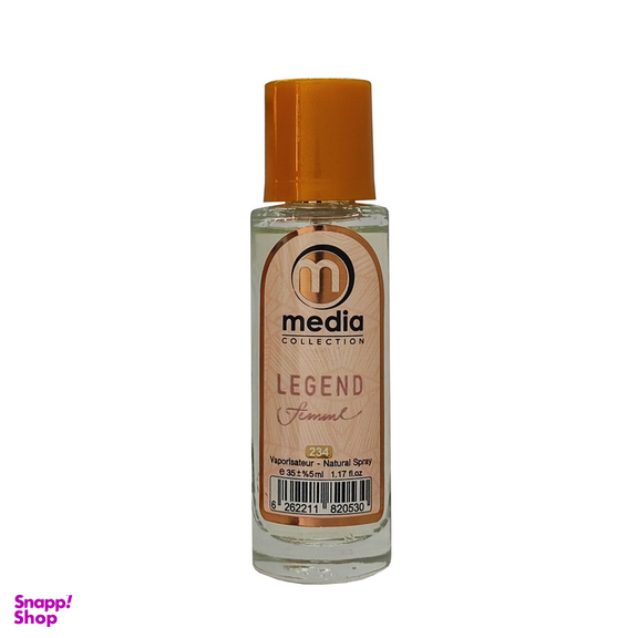 عطر جیبی زنانه مدیا مدل Legend حجم 35 میلی لیتر