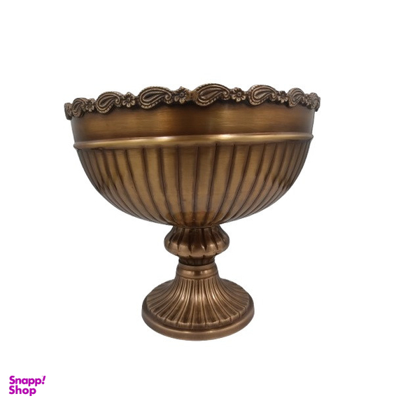 ست میوه خوری برنجی مدل آنتیک کد 99321 مجموعه دو عددی