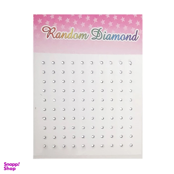 پیرسینگ بینی چسبی مدل Diamond بسته 100 عددی