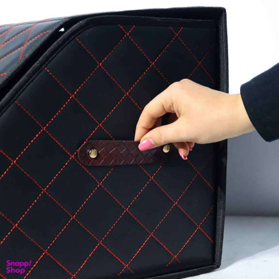 روکش صندلی چرم خودرو مدل ENZOE12A به همراه پشت گردنی و باکس و دور فرمان مناسب برای پژو 206