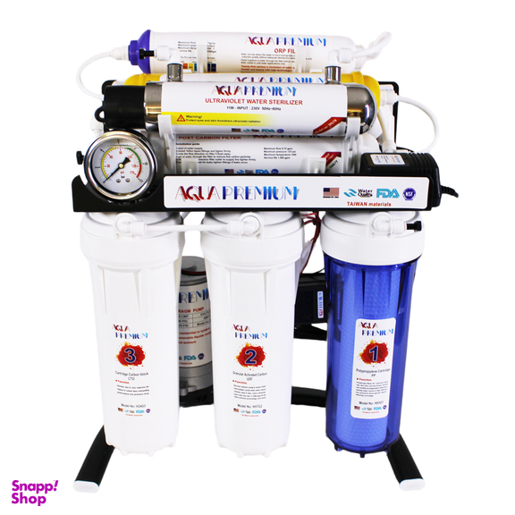 دستگاه تصفیه آب خانگی آکواپرمیوم مدل A8OU8-BK-TP