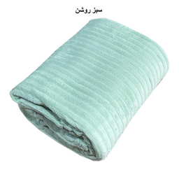 پتو مسافرتی شایسته مدل پلیسه کرکره ای سایز 160×205 سانتی متر