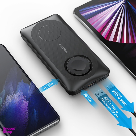 پاور بانک وایرلس برند وگر مدل MagMulti