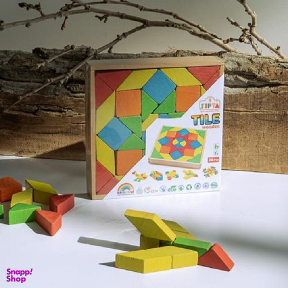 کاشی موزاییک چوبی سپتا کد 36