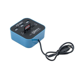 USB هاب و کارت خوان 7 پورت 2.0 USB کمبو دی نت مدل KOS-9018