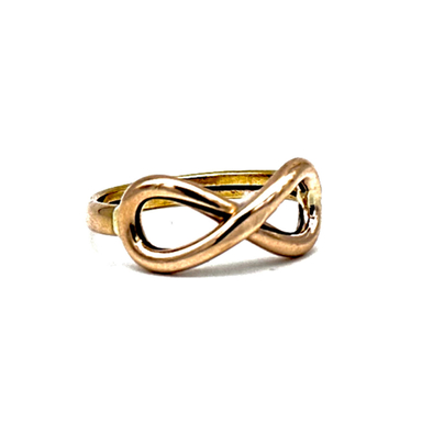 انگشتر طلا 18 عیار زنانه مدل بینهایت کد 9069