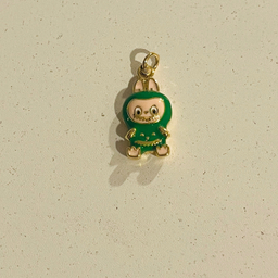 آویز گردنبند طلا دخترانه مدل لبوبو کد 203