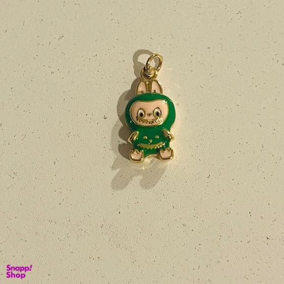 آویز گردنبند طلا دخترانه مدل لبوبو کد 203