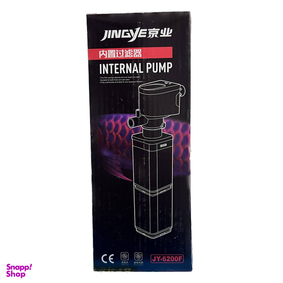 پمپ آب فیلتر دار آکواریوم جینگی مدل JY-6200F