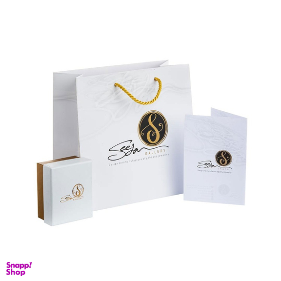 انگشتر طلا 18 عیار زنانه سی دا مهر مدل گره