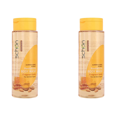 شامپو بدن شون مدل Almond And Honey حجم 420 میلی لیتر مجموعه 2 عددی