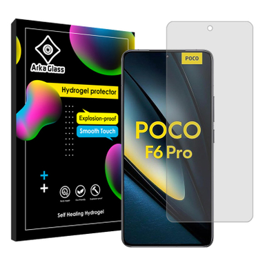 محافظ صفحه نمایش گوشی موبایل آرکا گلس مدل Tough مناسب شیائومی Poco F6 Pro
