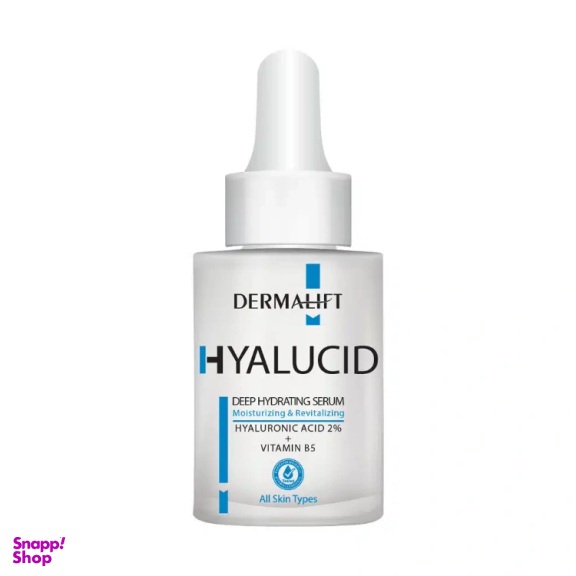 سرم آبرسان درمالیفت مدل هیالوسید حجم 30 میلی لیتر