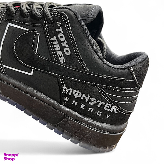 كتاني مردانه طرح نايكی مدل مانستر كد Monster رنگ مشكی