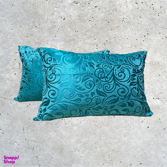 رو بالشی مدل مخمل سوما کد 0304121 مجموعه 2 عددی