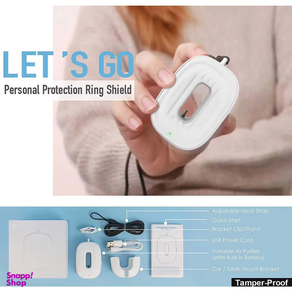 دستگاه گردنبند تصفیه کننده هوا مدل JO-2001