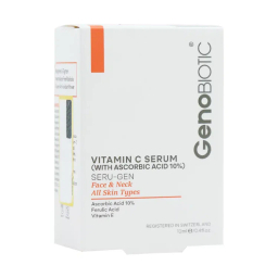 سرم ویتامین C ژنوبایوتیک حاوی آسکوربیک اسید حجم 12 میلی لیتر