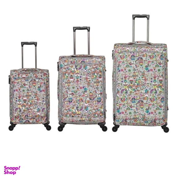 چمدان رز مری مدل RL-459-3B مجموعه 3 عددی