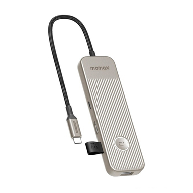 هاب 8 پورت 100 وات USB Type-C مومکس مدل DH18