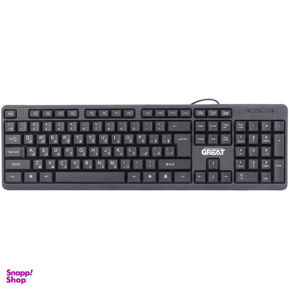 کیبورد باسیم گریت کد GR-1040