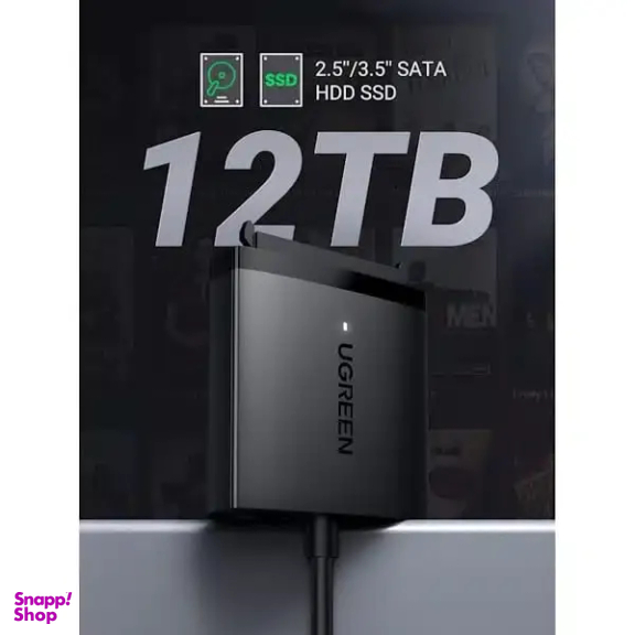 تبدیل USB 3.0 A به 3.5/2.5 SATA یوگرین مدل CM257 کد 60561