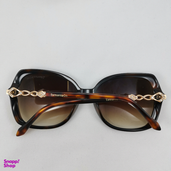 عینک آفتابی زنانه طرح تیفانی مدل پروانه ای رنگ هاوانا