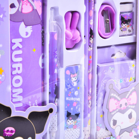 بسته لوازم تحریر مدل کرومی کد 53 مجموعه 10 عددی