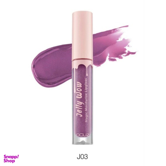 لیپ گلاس شاین دار اوکاز مدل Jelly Wow کد J03