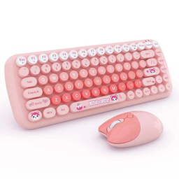 کیبورد و ماوس بی سیم مافی مدل candy fashion multicolor