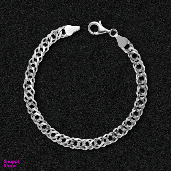 دستبند نقره مردانه گیرا مدل کارتیه G0190