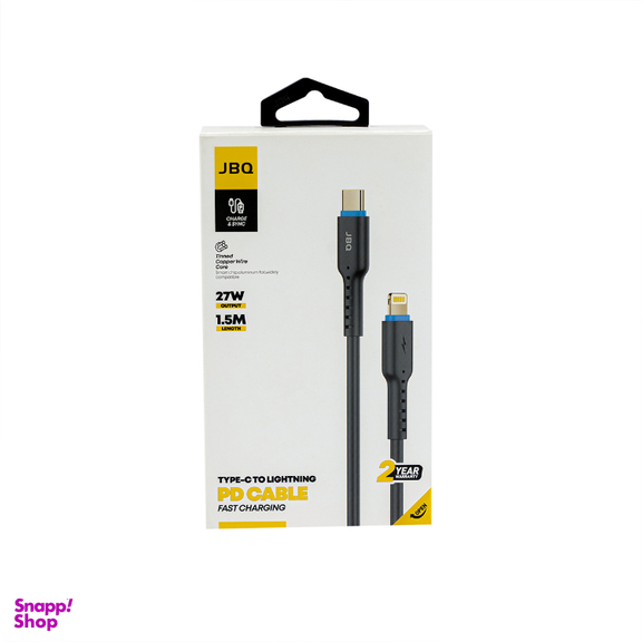 کابل تبدیل Type-C به Lightning جی بی کیو مدل CA-722 ci طول 1.5 متر