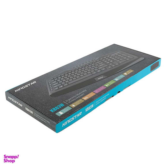 کیبورد بی سیم کینگ استار مدل KB83W