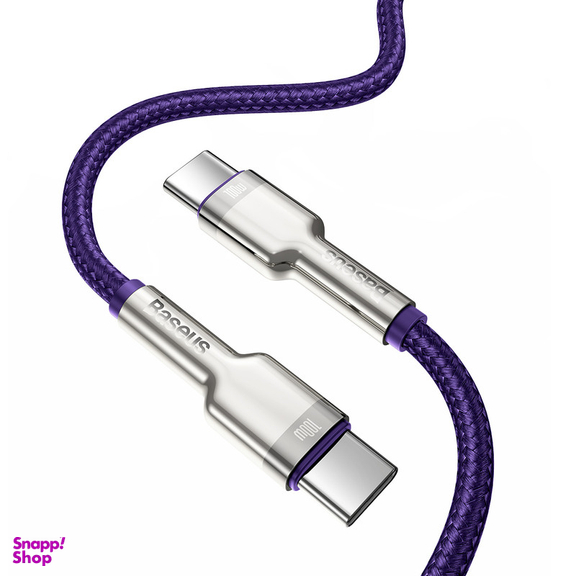 کابل تبدیل USB-C به USB-C بیسوس مدل CATJK طول 1 متر