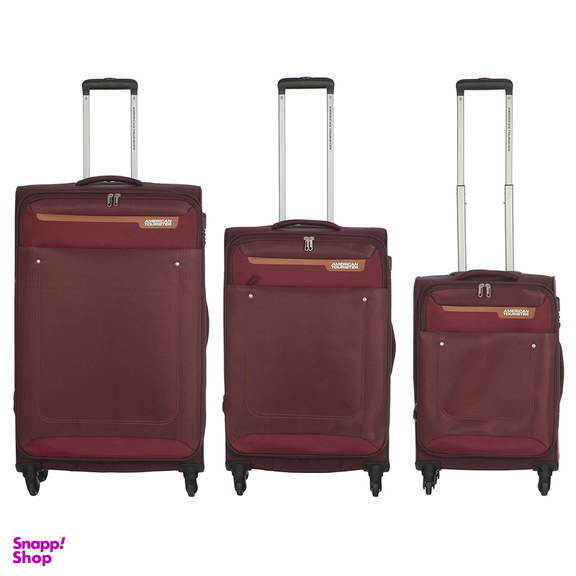 چمدان امریکن توریستر مدل JACKSON FP6 مجموعه 3 عددی