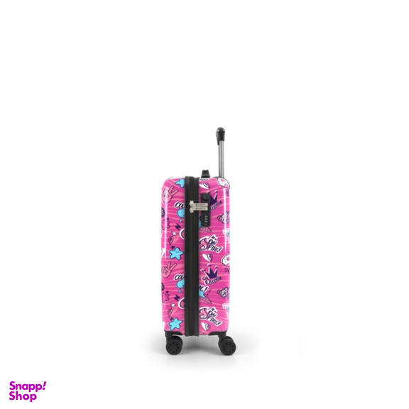 چمدان طرحدار گابل مدل sticker سایز کابین