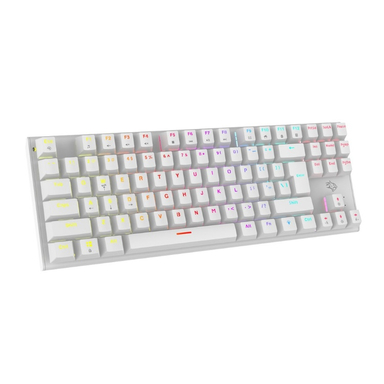 کیبورد بی سیم مخصوص بازی پرودو مدل Low-Profile Mechanical TKL Rainbow