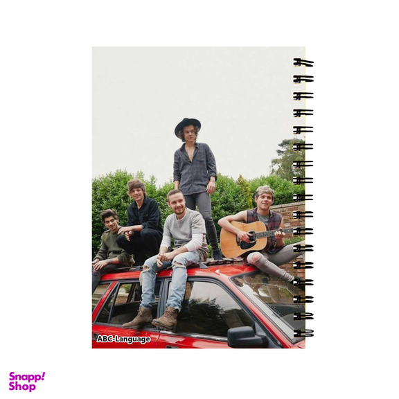 دفتر زبان طرح One Direction کد DZ-060
