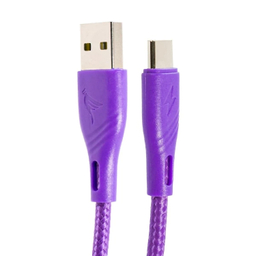 کابل تبدیل USB به Type-C شی کاریزما مدل استوانه ای یگانه طول 1.8 متر