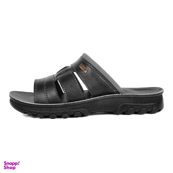 دمپایی مردانه شیما مدل A-T رنگ مشکی