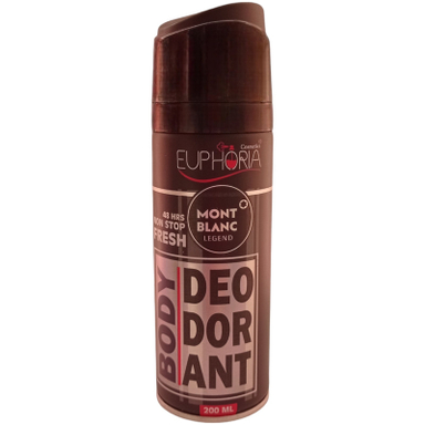 اسپری بدن ایفوریا مدل مونت بلک لجند حجم 200 میلی لیتر