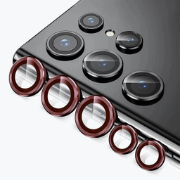 محافظ لنز دوربین گوشی موبایل بوف مدل HD-ColorLenz مناسب برای سامسونگ Galaxy S25 Ultra