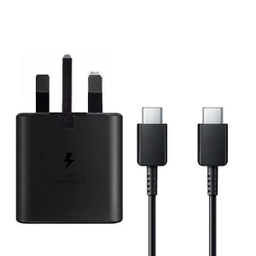 شارژر دیواری طرح سامسونگ مدل EP-TA800 به همراه کابل تبدیل USB-C