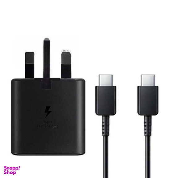 شارژر دیواری طرح سامسونگ مدل EP-TA800 به همراه کابل تبدیل USB-C