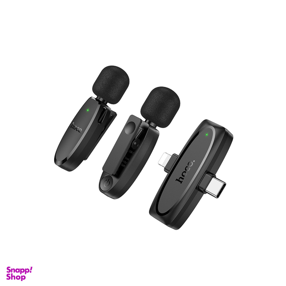 میکروفون یقه ای هوکو مدل L15 TYPE-C/Lightning