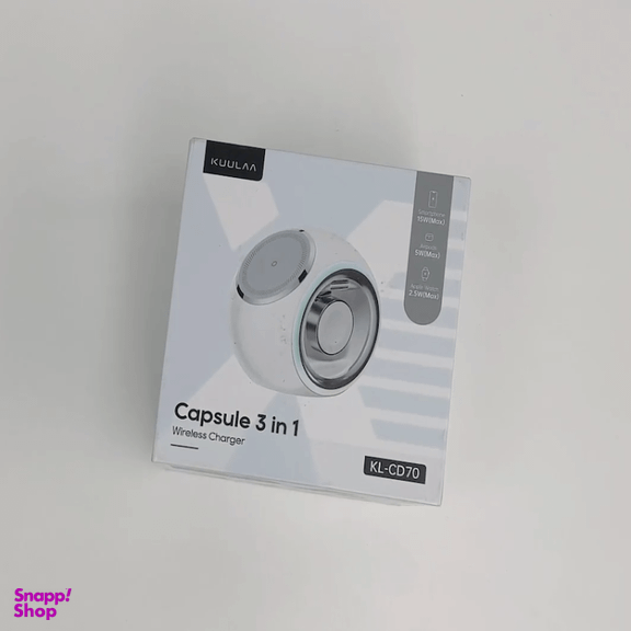 داک شارژ مغناطیسی کولا مدل KL-CD70 3in1