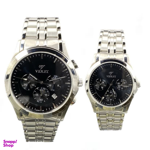 ست ساعت عقربه ای زنانه و مردانه ویولت مدل B0661G/131B06611L/131