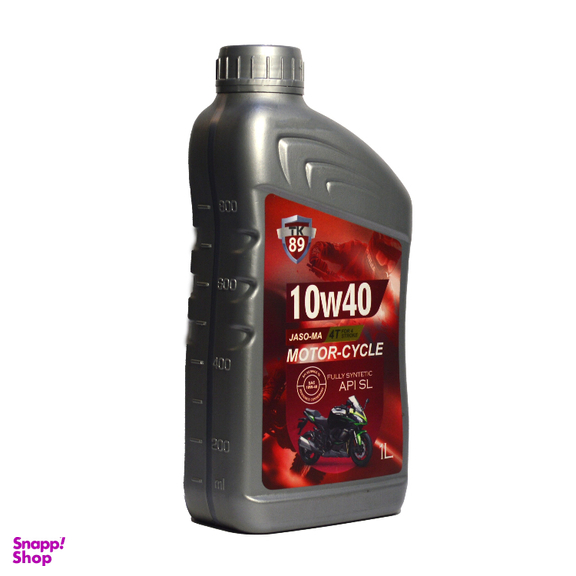 روغن موتور موتورسیکلت TK89 مدل 10W40 SL حجم 1 لیتر