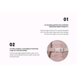 کوله پشتی بچگانه زوی زویی مدل Chocolate Ice Cream کد B18-D