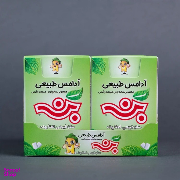 آدامس طبیعی بن طعم نعنا پونه مجموعه 16 عددی