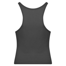 کراپ تاپ زنانه ماییلدا مدل بند سیلیکونی پددار کد 4980 رنگ خاکستری تیره